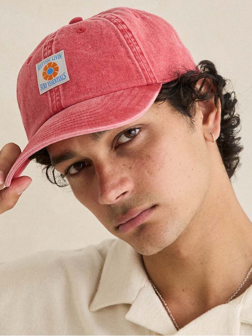 RHYTHM - Sports Cap in Red